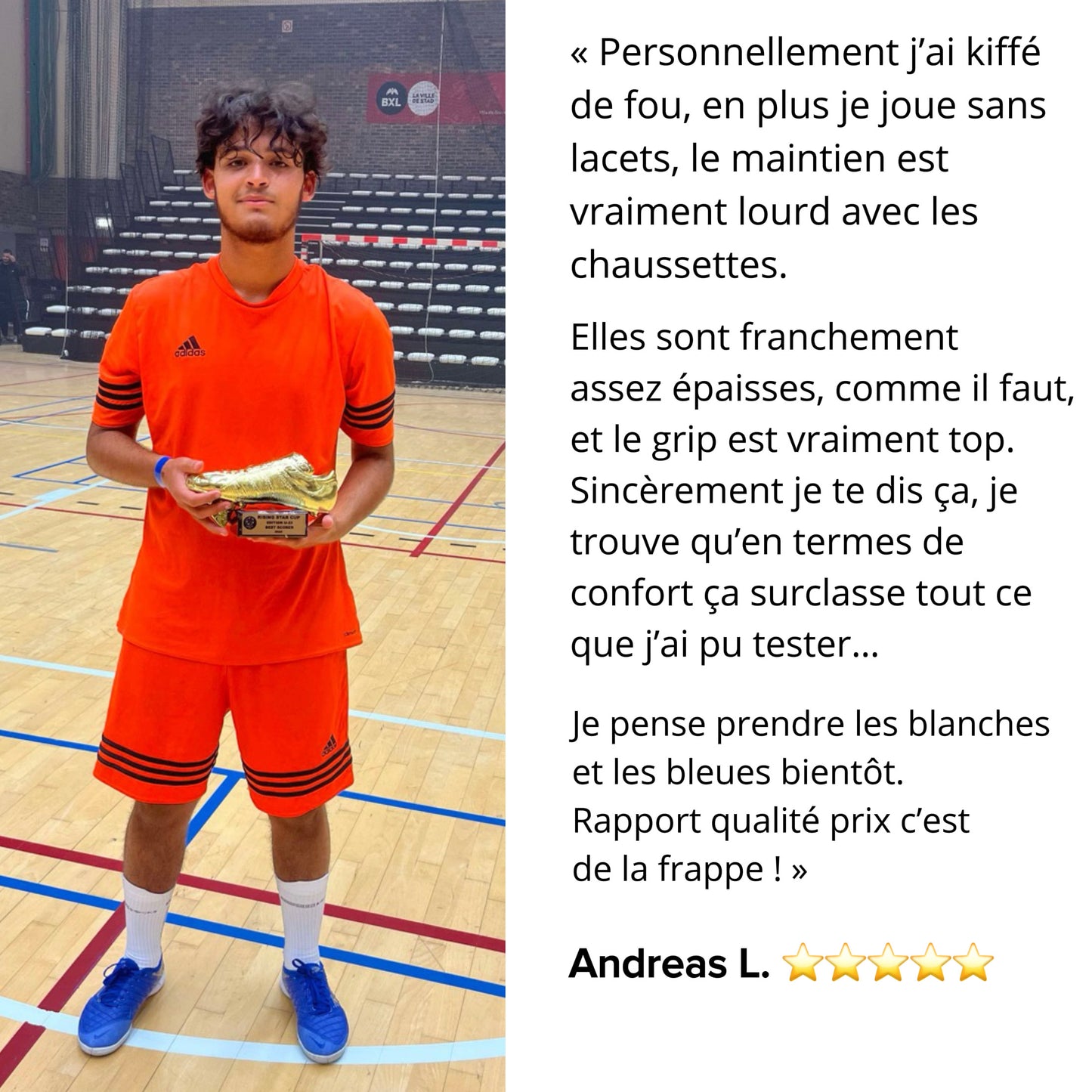 Chaussette Soccersocks | 1 PAIRE Achetée = 1 Offerte